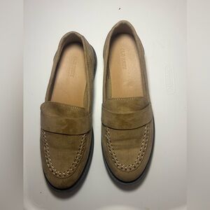 Old Navy Suede Light Brown Loafers